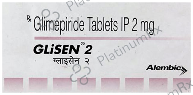 Glisen 2mg Tablet 10s