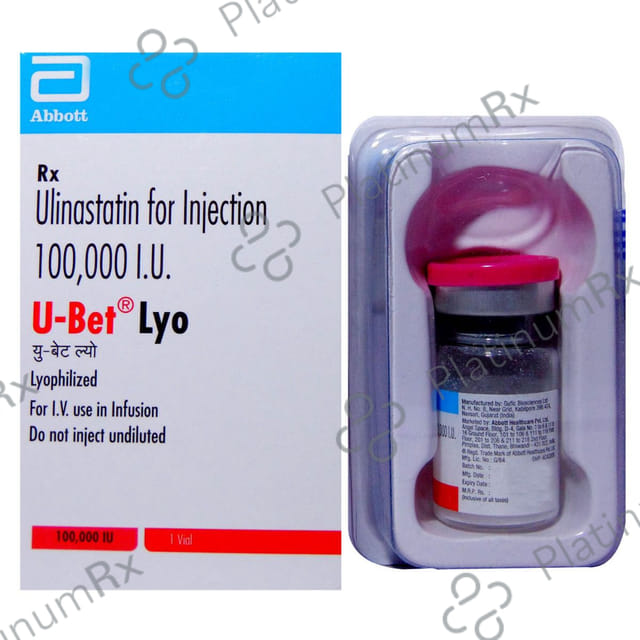 U Bet Lyo 100000IU Injection 1s