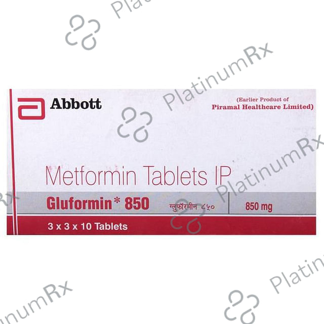 Gluformin 850 Tablet