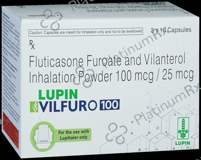 Lupin Vilfuro 100 Capsule 10s