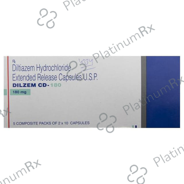 Dilzem CD 180mg Capsule 10s