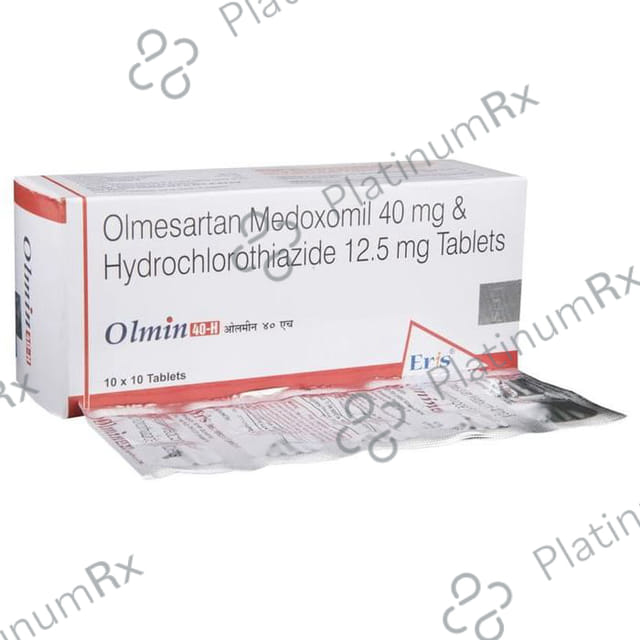 Olmin 40 H 12.5/40mg Tablet 10s