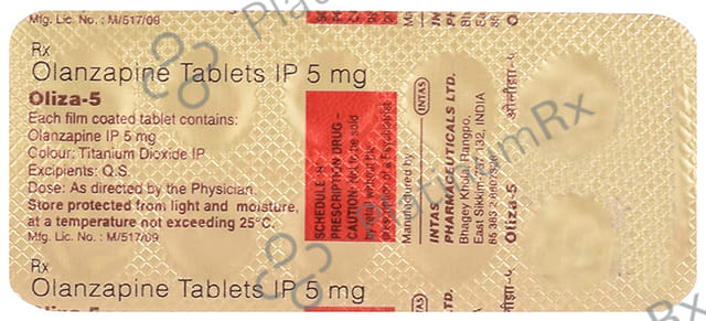 Oliza 5mg Tablet 10s