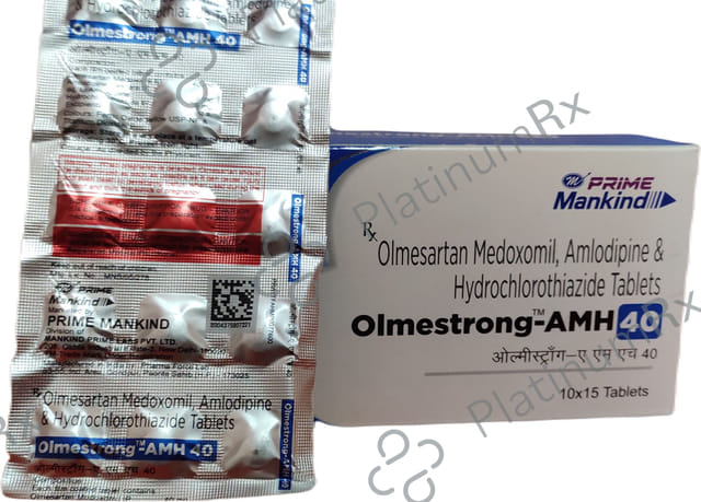 Olmestrong AMH 40/5/12.5mg Tablet 15s