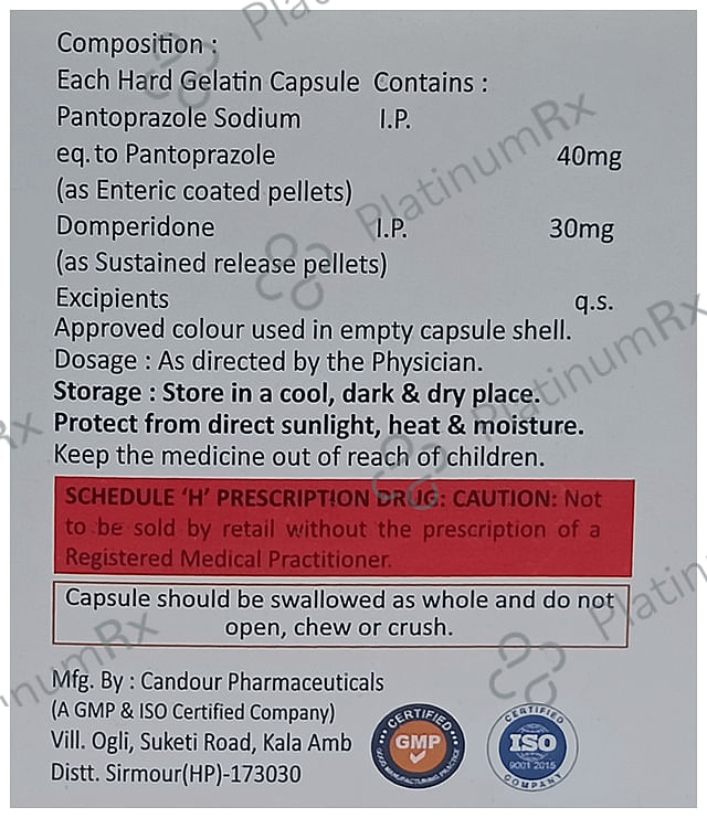 Promo DSR 30/40mg Capsule 10s