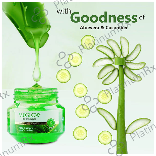 Meglow Aloe Vera Gel Aloe Essence With Cucumber