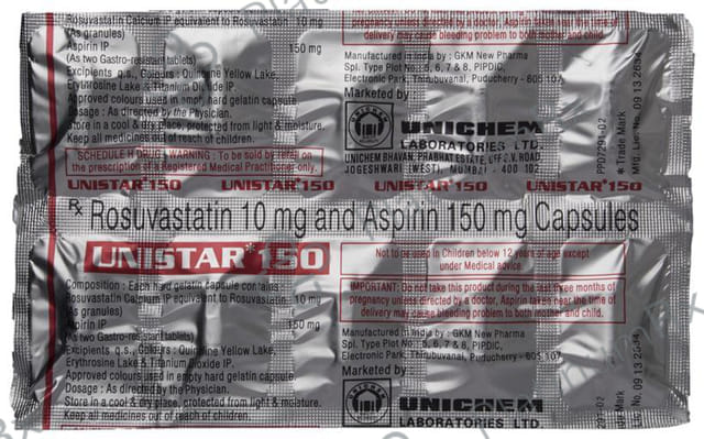 Unistar 150/10mg Capsule 10s