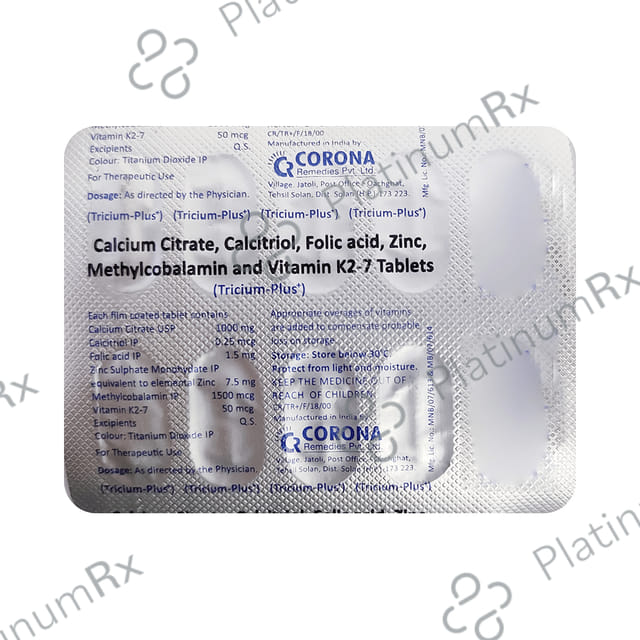 Tricium Plus Tablet 10s