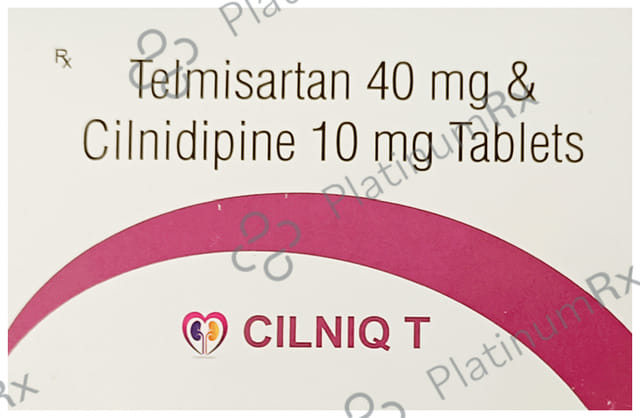 Cilniq 10/40mg T Tablet 15s