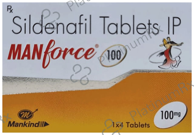Manforce 100mg Tablet 4s