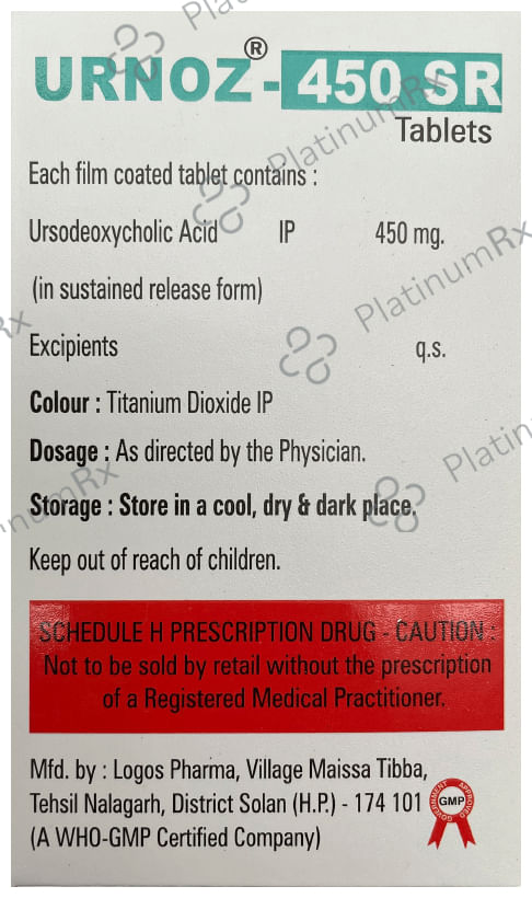 Urnoz 450 SR Tablet 10s