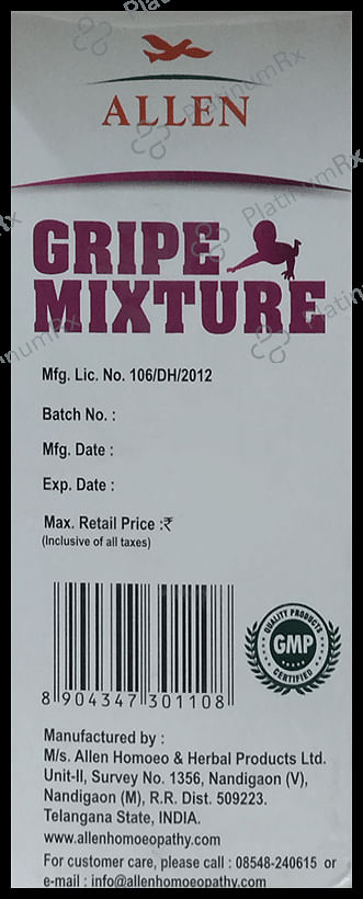 Allen Gripe Mixture