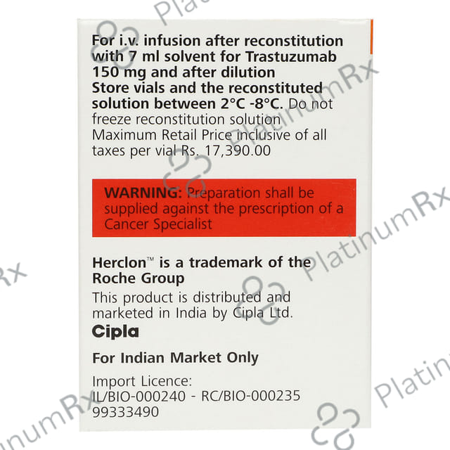 Herclon 150mg Injection
