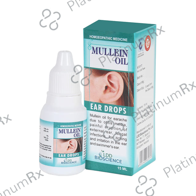 LDD Bioscience Mullein Oil Ear Drop
