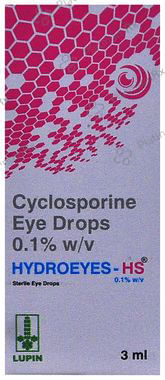 Hydroeyes HS 0.1% Eye Drop 3ml