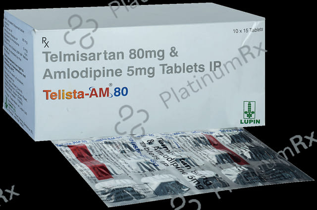 Telista AM 5/80mg Tablet 15s