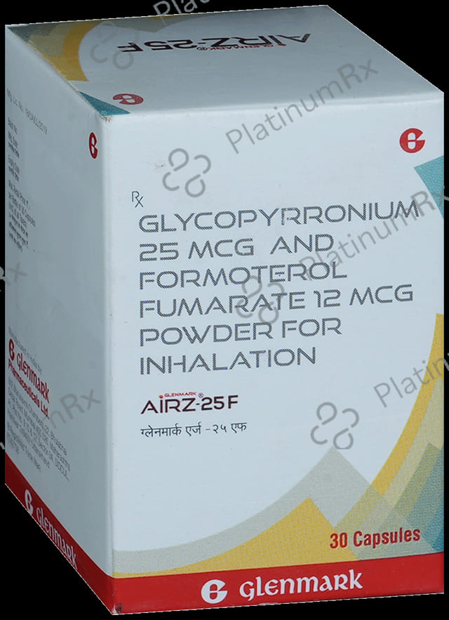 Airz 25F 12/25mcg Capsule 30s