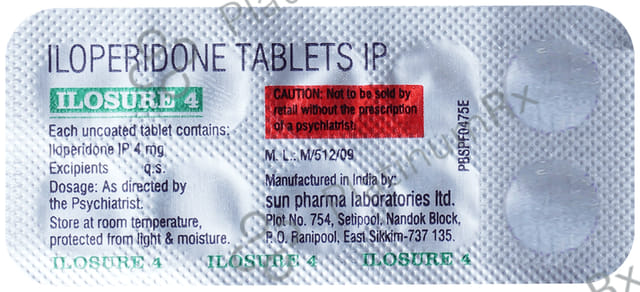 Ilosure 4mg Tablet 10s