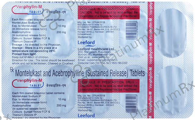 Venphylin M SR Tablet 10s