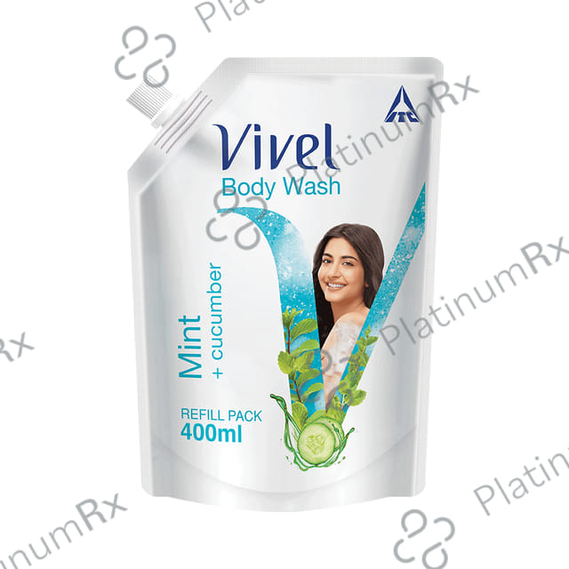 Vivel Mint + Cucumber Refill Pack Body Wash