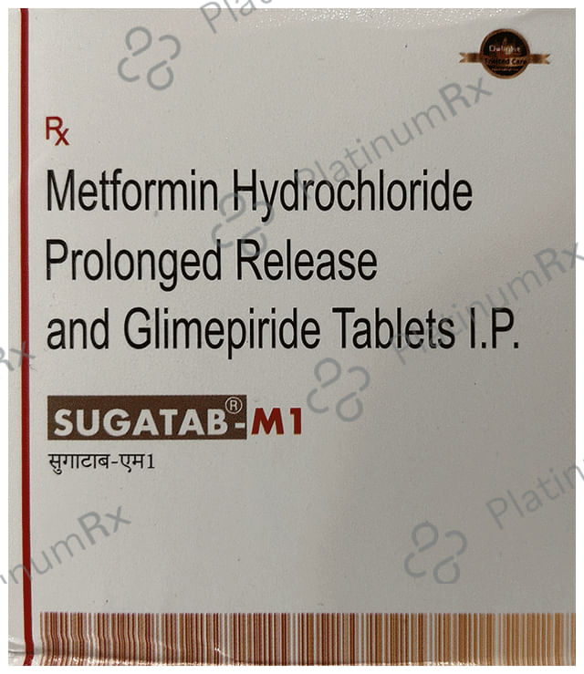 Sugatab M 1 Tablet PR 10s