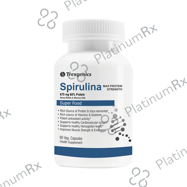 Trexgenics Spirulina Veg Capsule