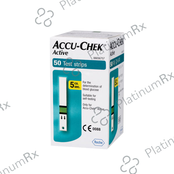 Accu Chek Active Test Strip (Only Strips) 50s