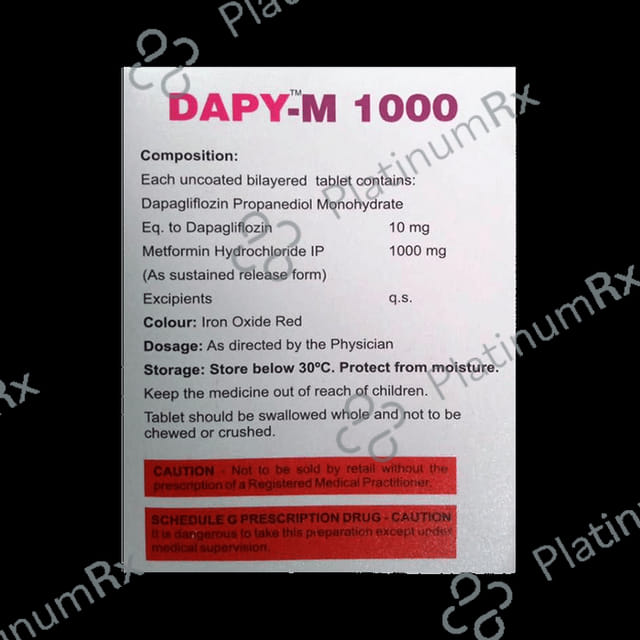 Dapy-M 1000 Tablet SR