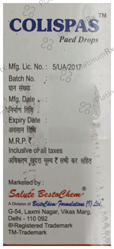Colispas Paed Oral Drops