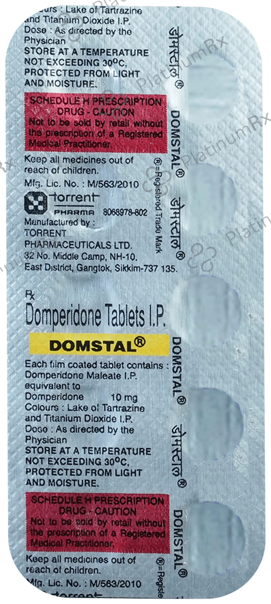 Domstal 10mg Tablet 10s