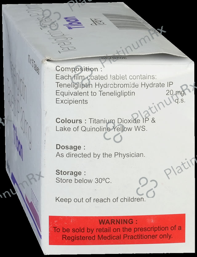 Tiban 20mg Tablet 15s
