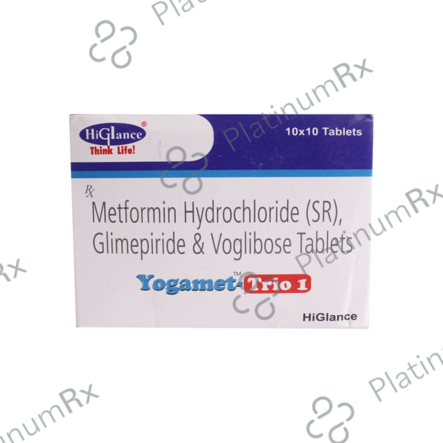 Yogamet GMP 1/500/15mg Tablet 10s