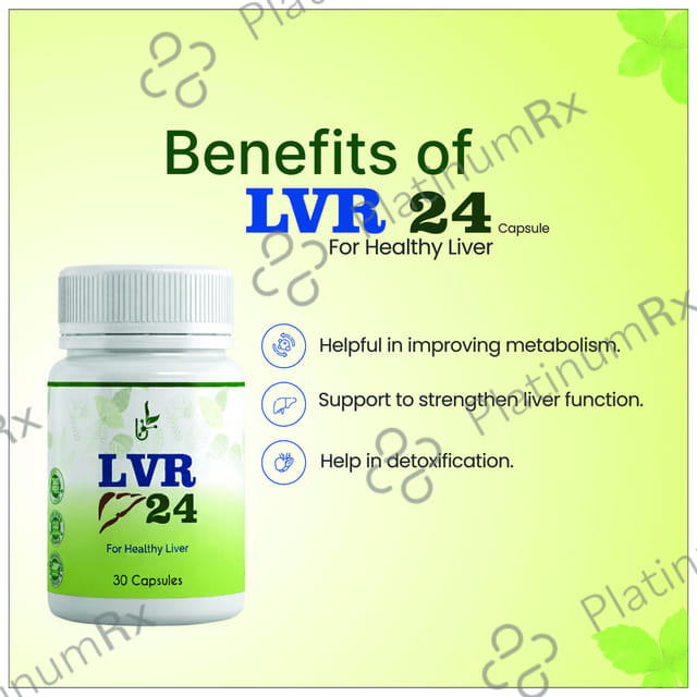 BVG Life Sciences LVR 24 for Healthy Liver Capsule 30 capsules