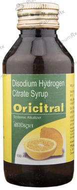 Oricitral 1.1.4mg Syrup Lemon 100ml