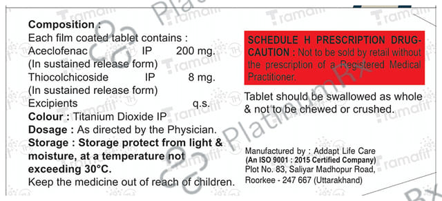 Tramafit TH Tablet SR