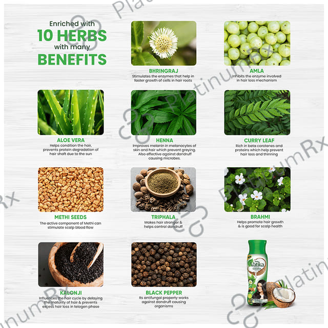 Dabur Vatika Enriched Coconut Hair Oil