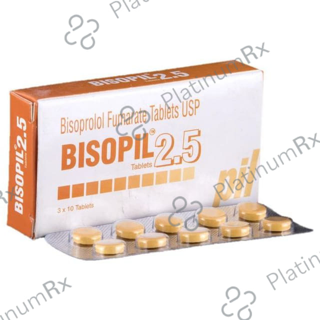 Bisopil 2.5mg Tablet 10s