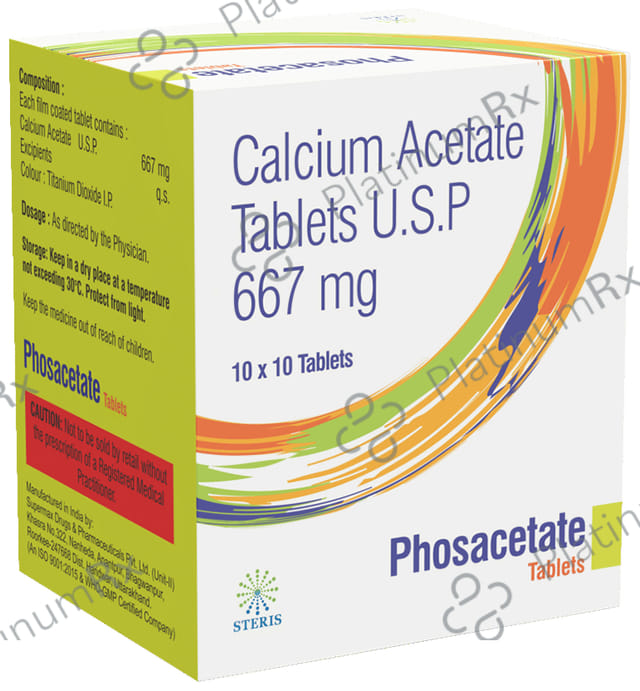 Phosacetate 667mg Tablet 10s