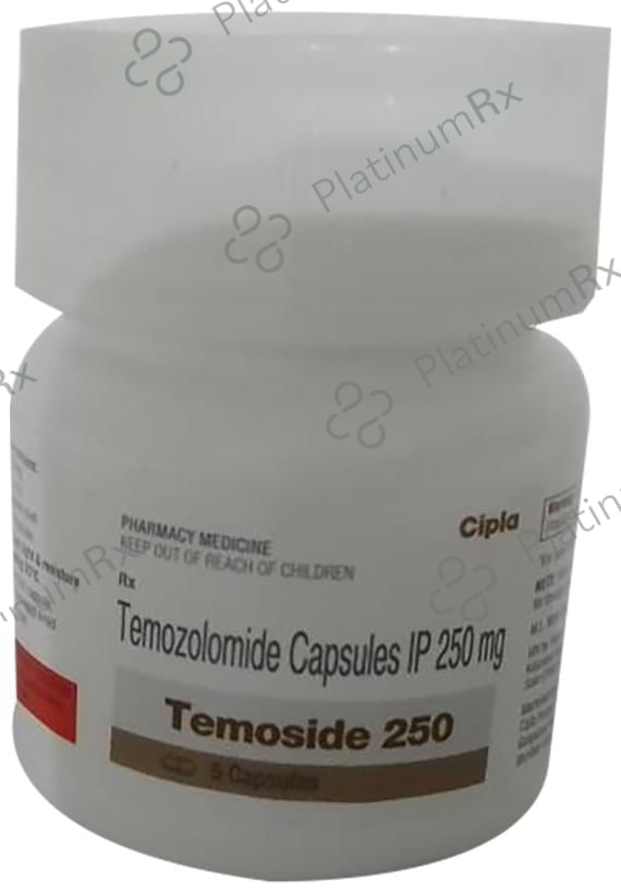Temoside 250mg Capsule 5s