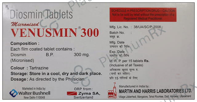 Venusmin 300mg Tablet 15s