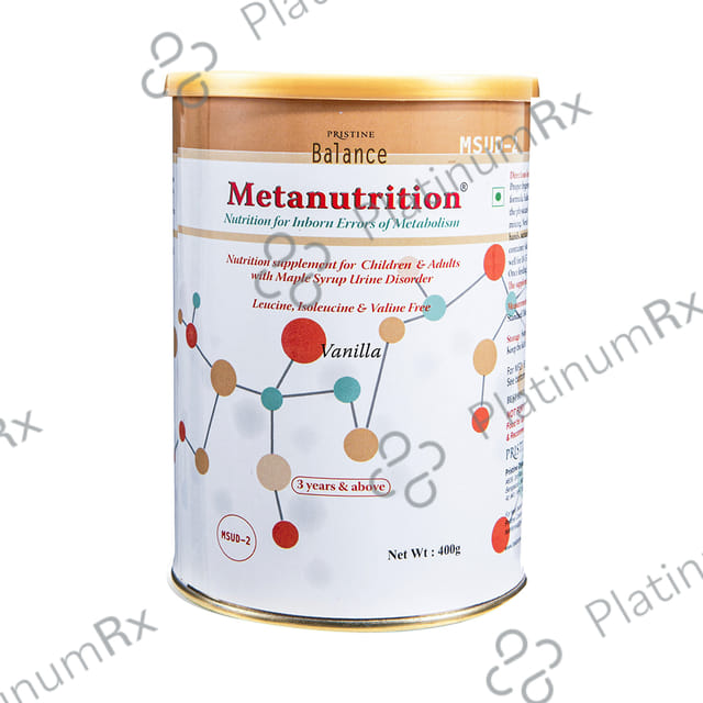 Pristine Balance Metanutrition MSUD 2 (3 Years & Above) Powder Vanilla