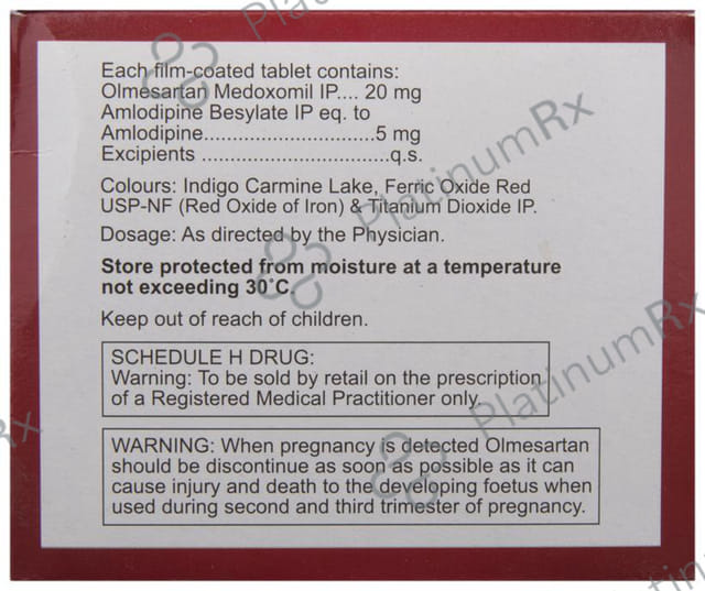 Olkem AM 5/20mg Tablet 15s