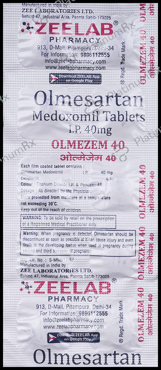 Olmezem 40 Tablet