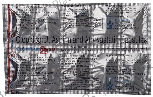 Clopitab CV Gold 20/75/75mg Capsule 10s