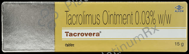 Tacrovera 0.03% Ointment 15gm