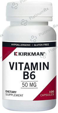 Kirkman Vitamin B6 50mg Capsule