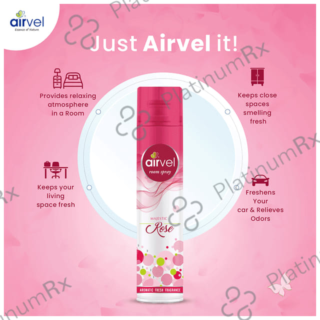 Airvel Majestic Rose Room Spray