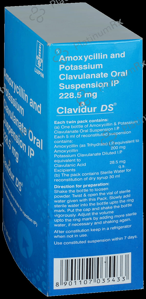 Clavidur DS Syrup 30 ml