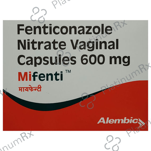 Mifenti 600mg Vaginal Capsule 1s