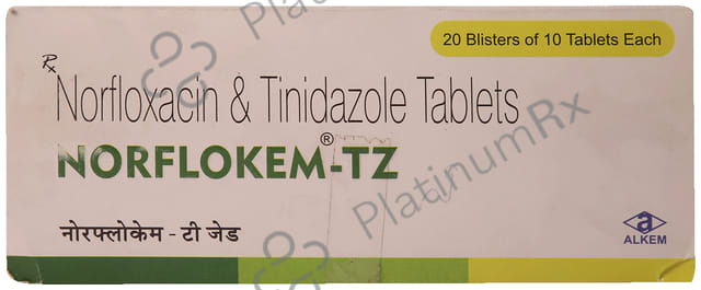 Norflokem TZ 400/600mg Tablet 10s